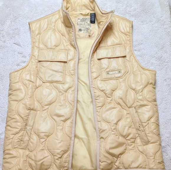 ENYCE | Vintage Quilted Streetwear • Urban Hip-Hop Y2K Jacket | Size XL - Picture 1 of 8